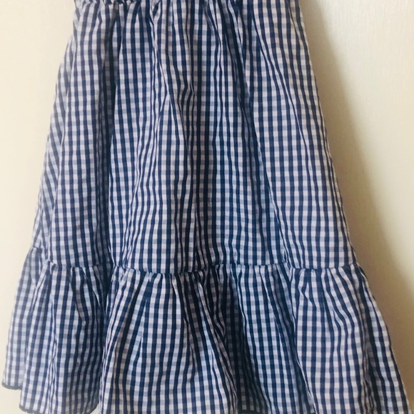 Heart And Arrow Off Shoulder Plaid Dress Size 5 - Picture 4 of 11